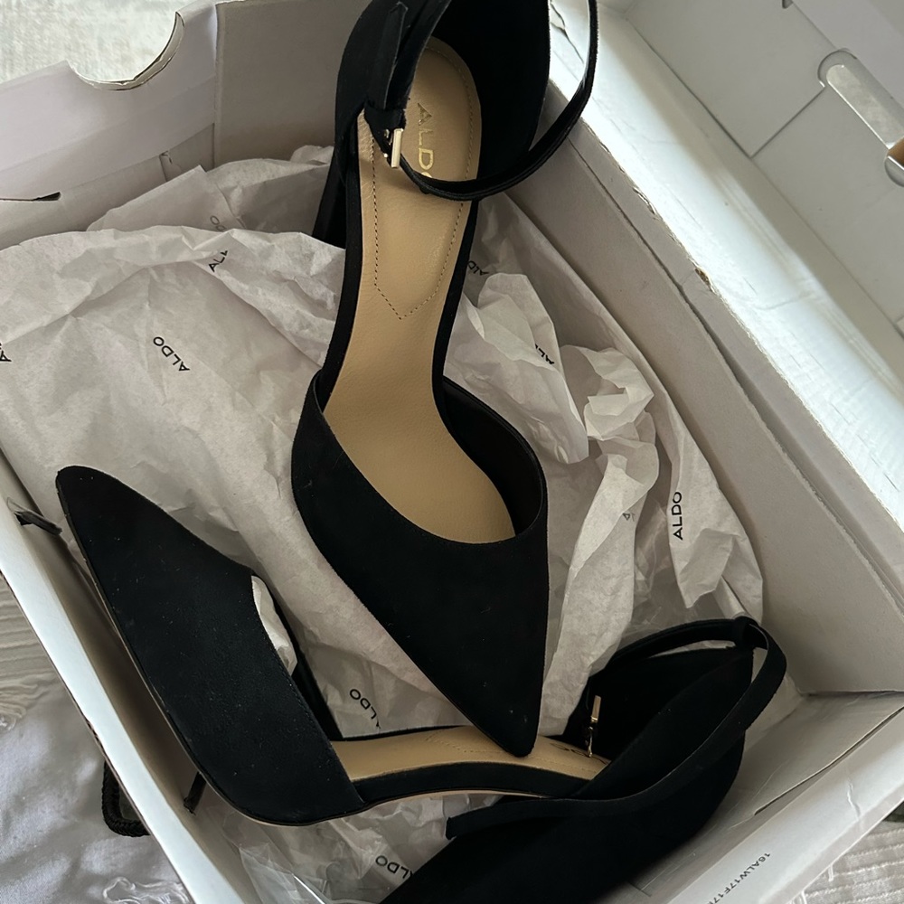 Black Aldo Nicholes Heels